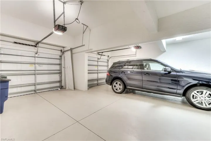 Oversized Garage with Separate Doors & Storage Closets...or Ready for Elevator...