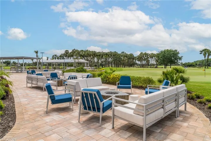 Twin Eagles Country Club outdoor seating