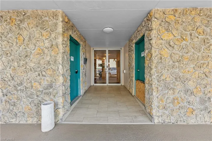 Entrance to property with french doors