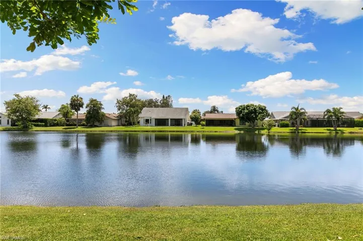 Water view with nearby suburban area