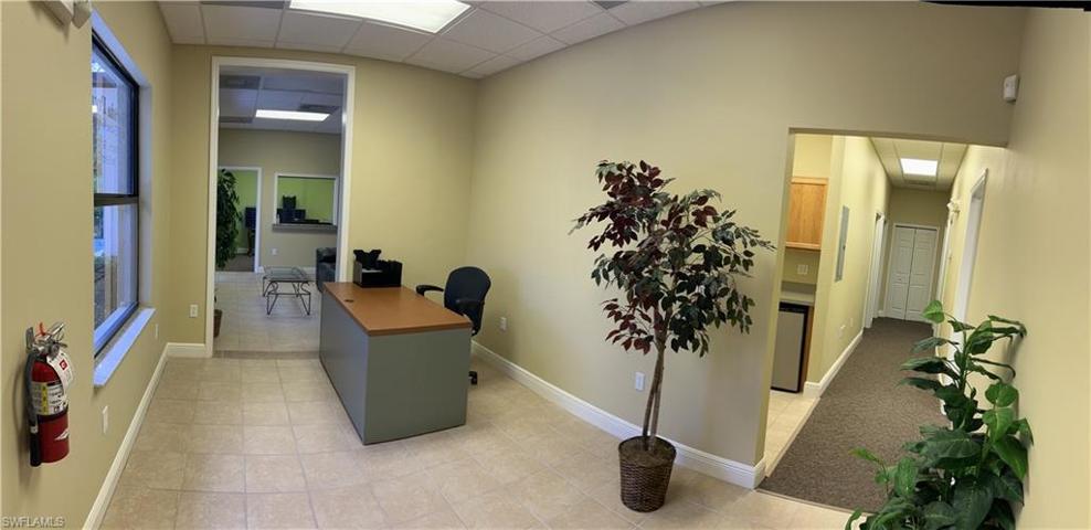 Entry room of Unit 102:  the conference room is straight ahead, next to the entry door.