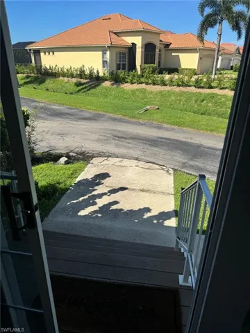View from front door