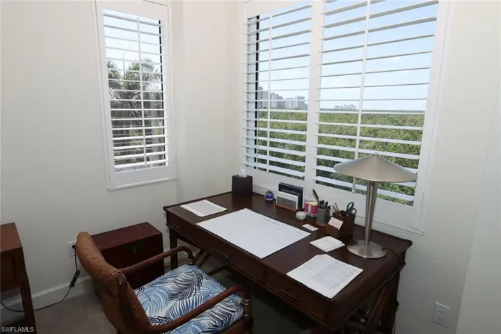 Office area featuring healthy amount of natural light