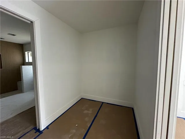 walk-through closets