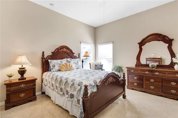 Bedroom featuring a ceiling fan