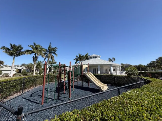 View of community playground