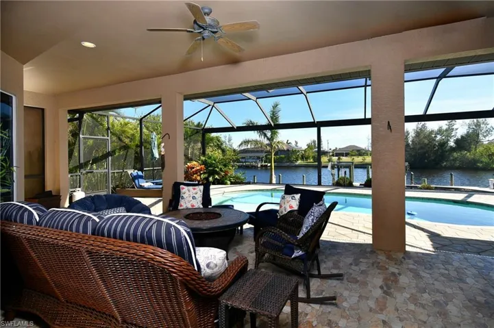 Spacious lanai