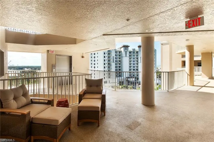 View of building lobby