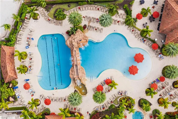 Community Waterfall Pool