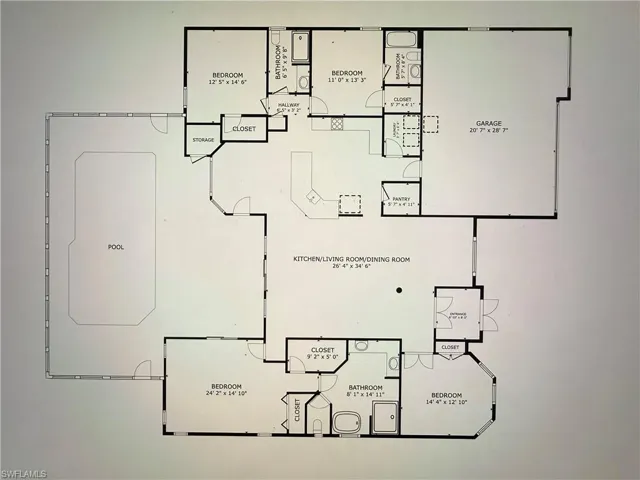 Floorplan main house