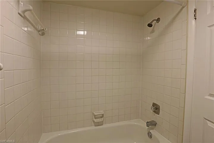 Bathroom with tub / shower combination