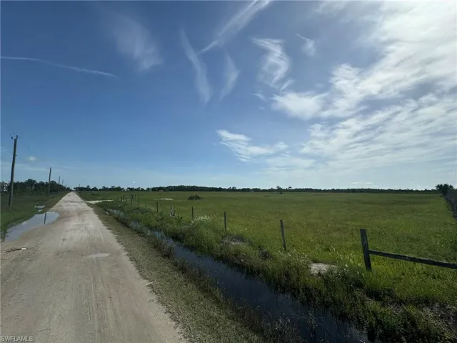 View of street & power lines