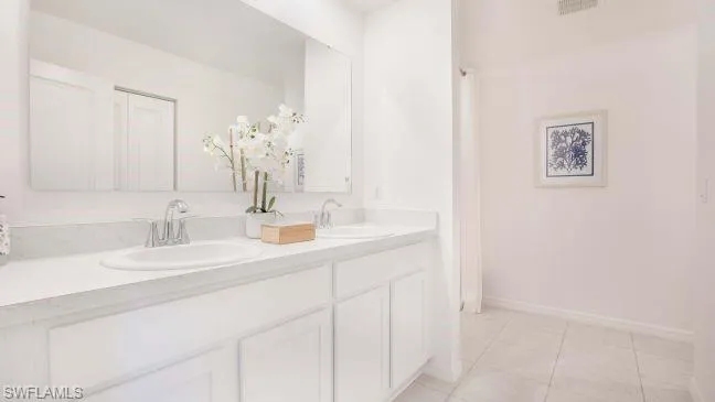 Model home - actual features may vary.