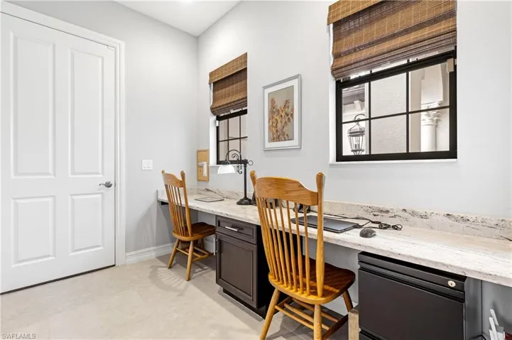 Double Built In Office Space!