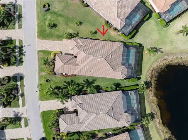 Arial View Of Home