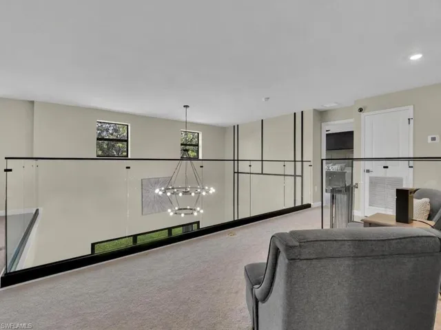 Sitting area in loft