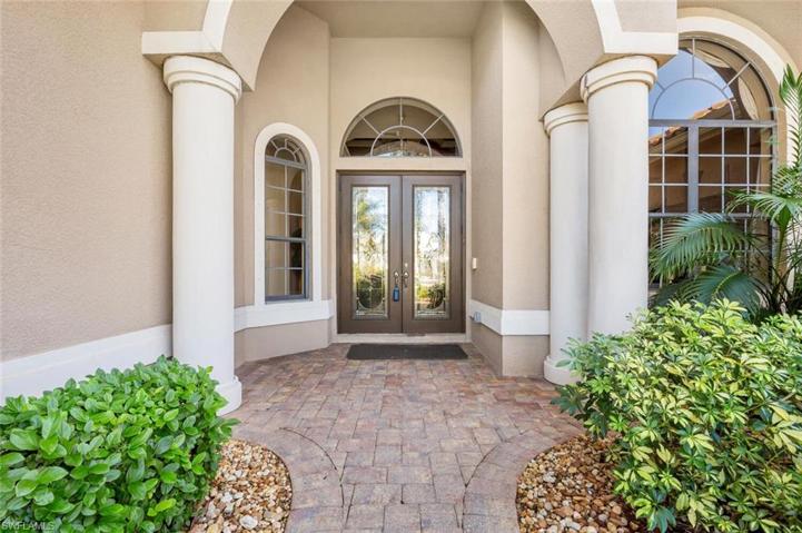 Double Door Entry to House