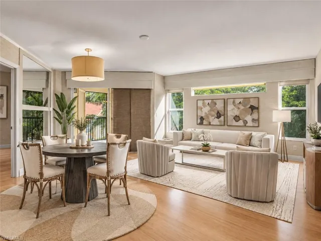 Photo includes reality renovation/ staging to showcase the possibility of the living/ dining room. Design services included with purchase!
