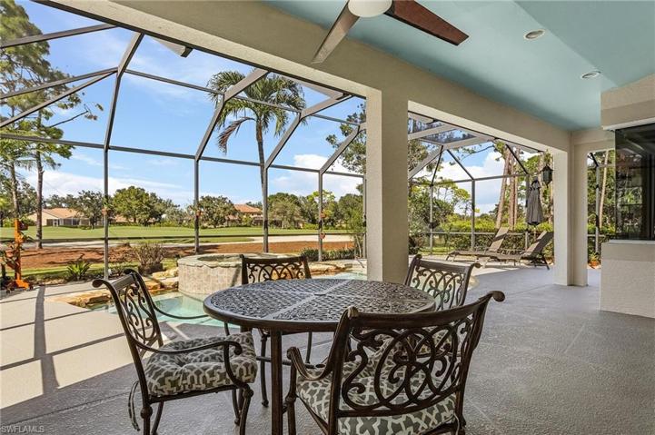 Enjoy a cool beverage poolside.