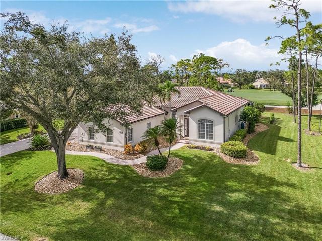 Expansive golf course views from this home.