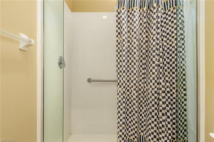 Guest bath also double as a pool bath.