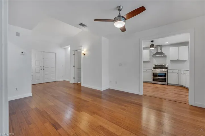 Living Room to Kitchen View