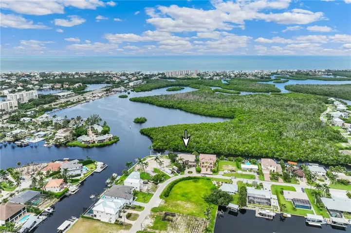 View of urban area with nearby suburban area and a large body of water