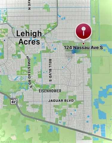 Map location