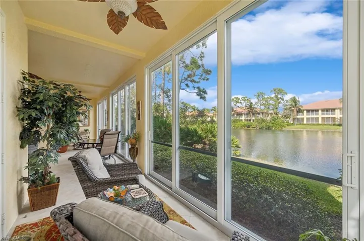 Huge enclosed lanai. Great for entertaining!