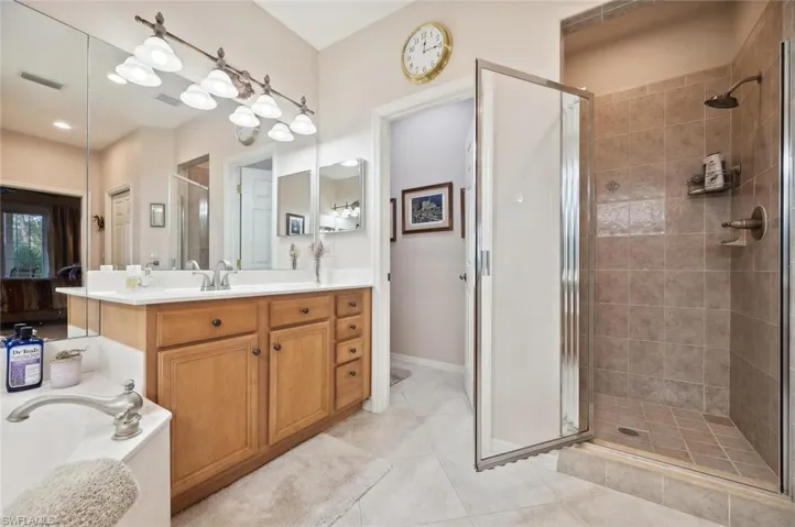 Master Bath separate shower