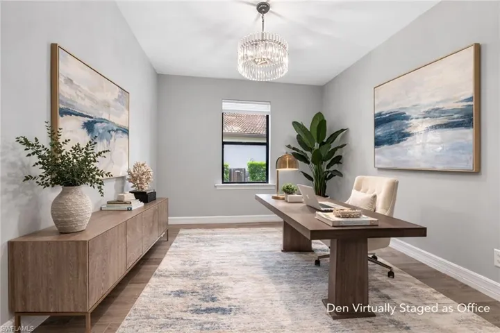 Virtually Staged as an Office