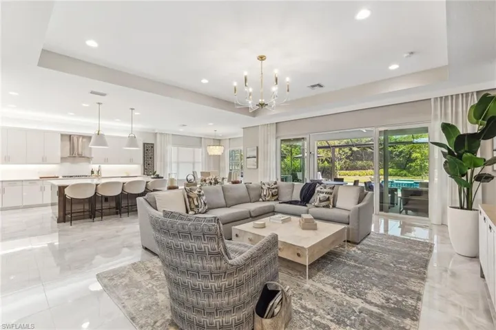 Stunning polished porcelain floors