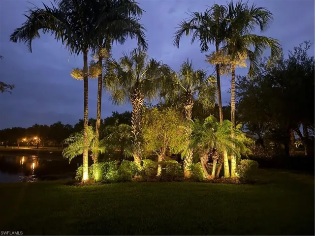 night time up lighting