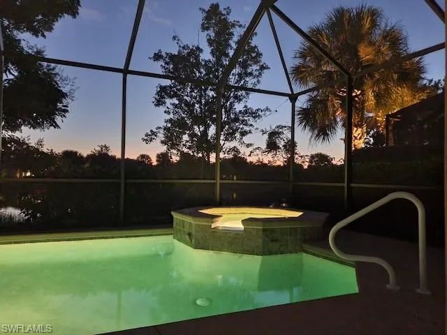 Beautiful pool area
