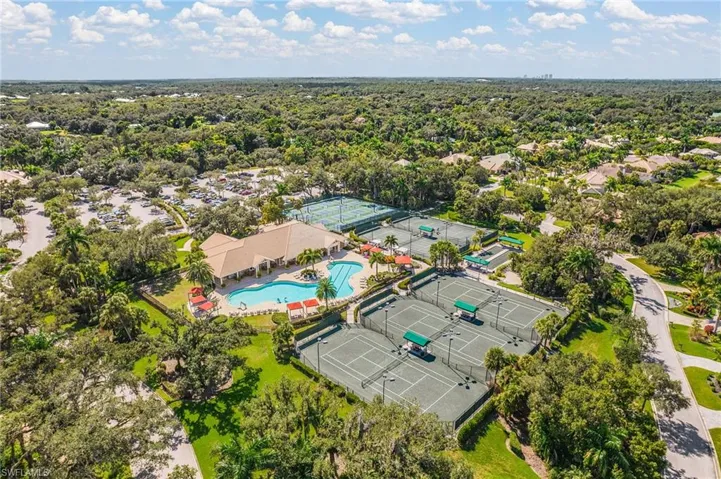 Aerial View Sports area