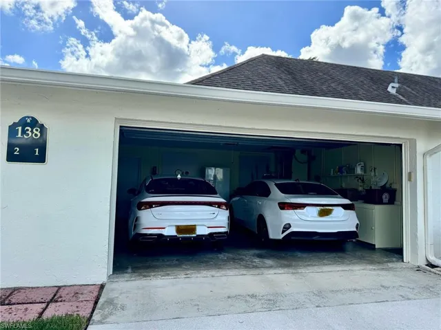 Two car garage!