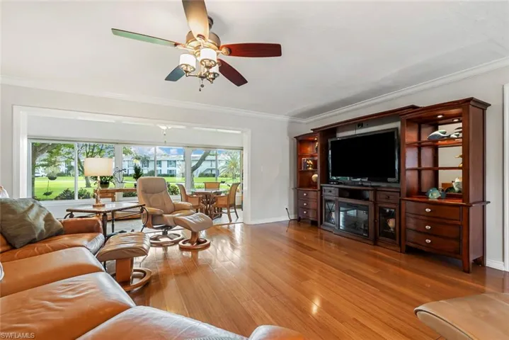 Large TV and Fireplace