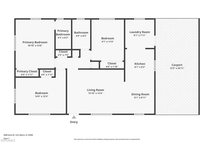 4800 Zana Dr, Fort Myers, Florida 33905