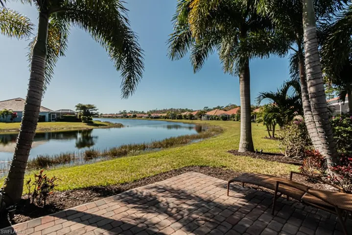 View of patio / terrace featuring a water view