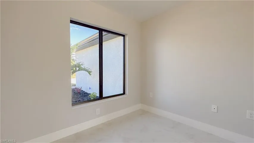 View of spare room