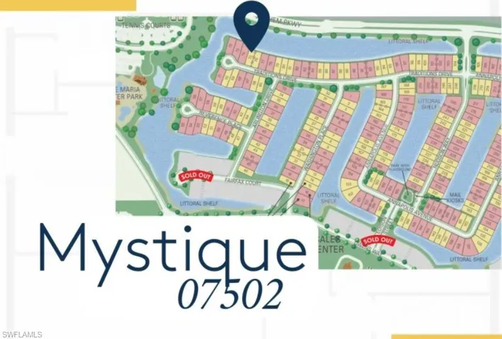 Site map - water views