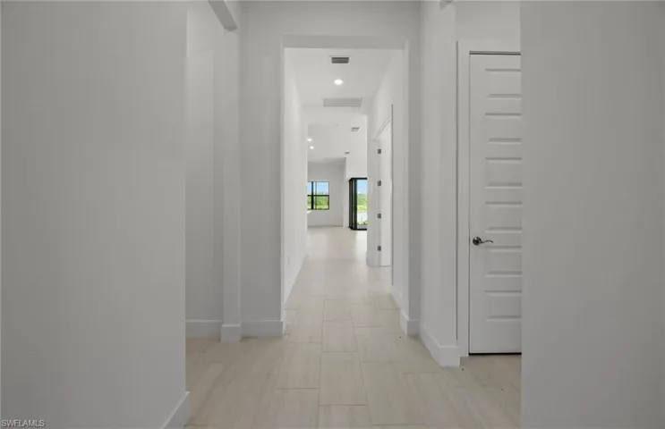 Interior of home