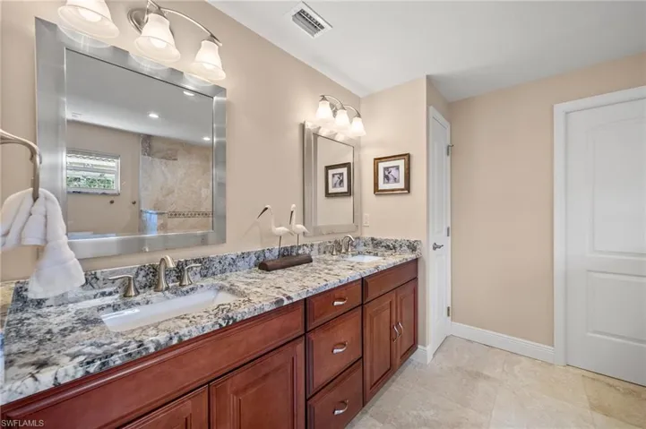 Master Bath with Dual Sinks