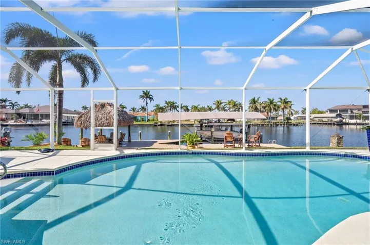 Swim with a view of extra wide San Carlos Canal