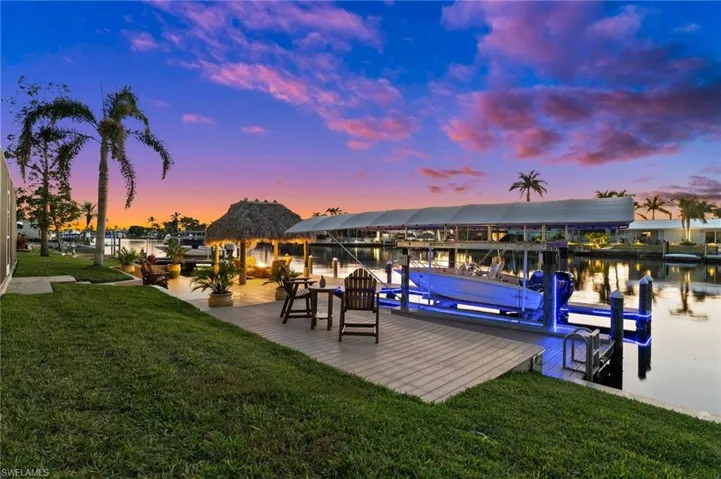 Enjoy Sunsets from the Dock