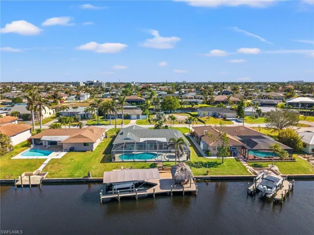 Aerial View of the Back of the House