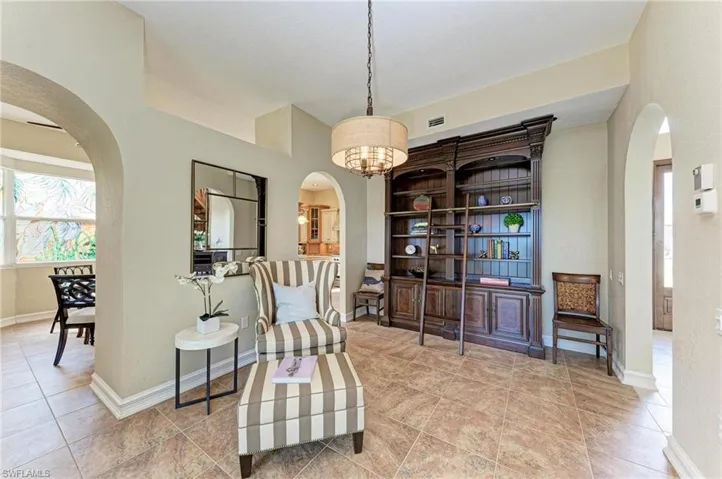 View of living area