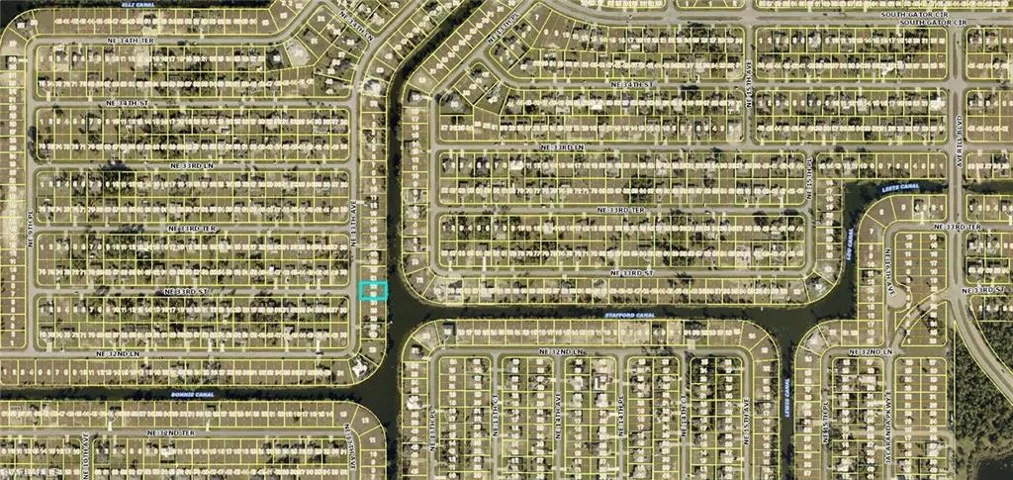 Aerial overview of property's location