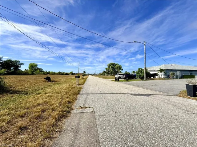 View of asphalt road