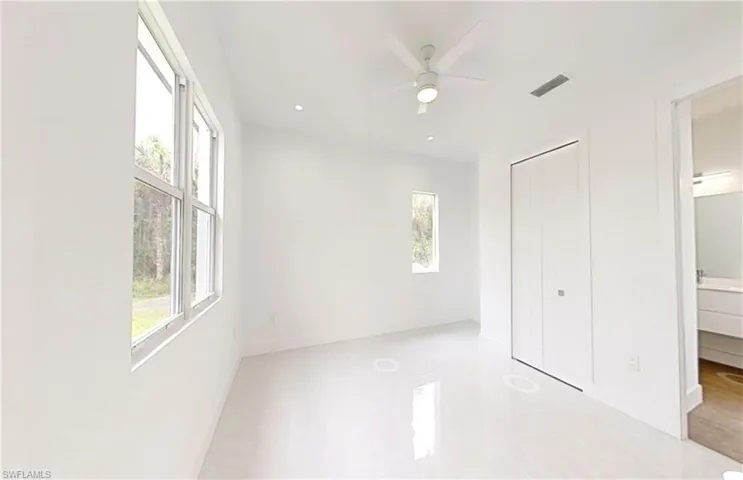 View of spacious closet